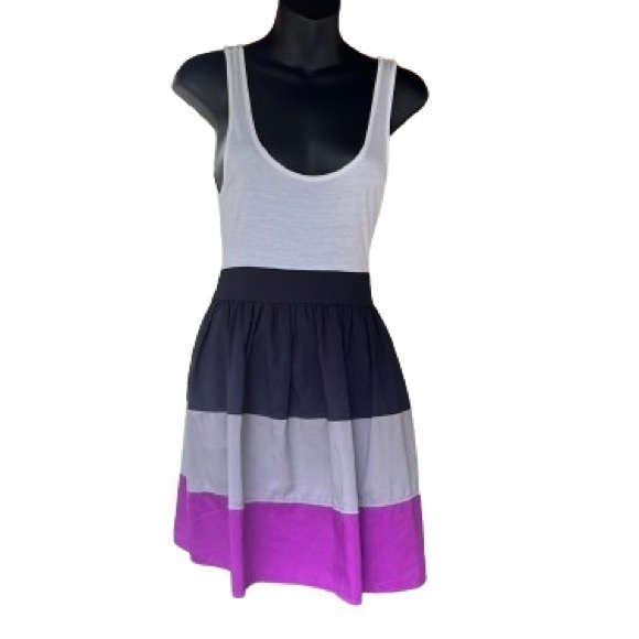Twenty One Sleeveless Color Block Mini Dress Size S